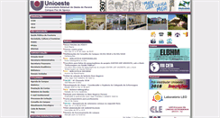 Desktop Screenshot of foz.unioeste.br