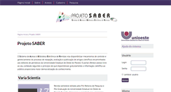 Desktop Screenshot of e-revista.unioeste.br